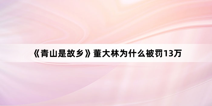 ����ɽ�ǹ��硷������Ϊʲô����13��