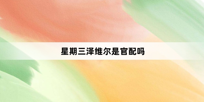 星期三泽维尔是官配吗