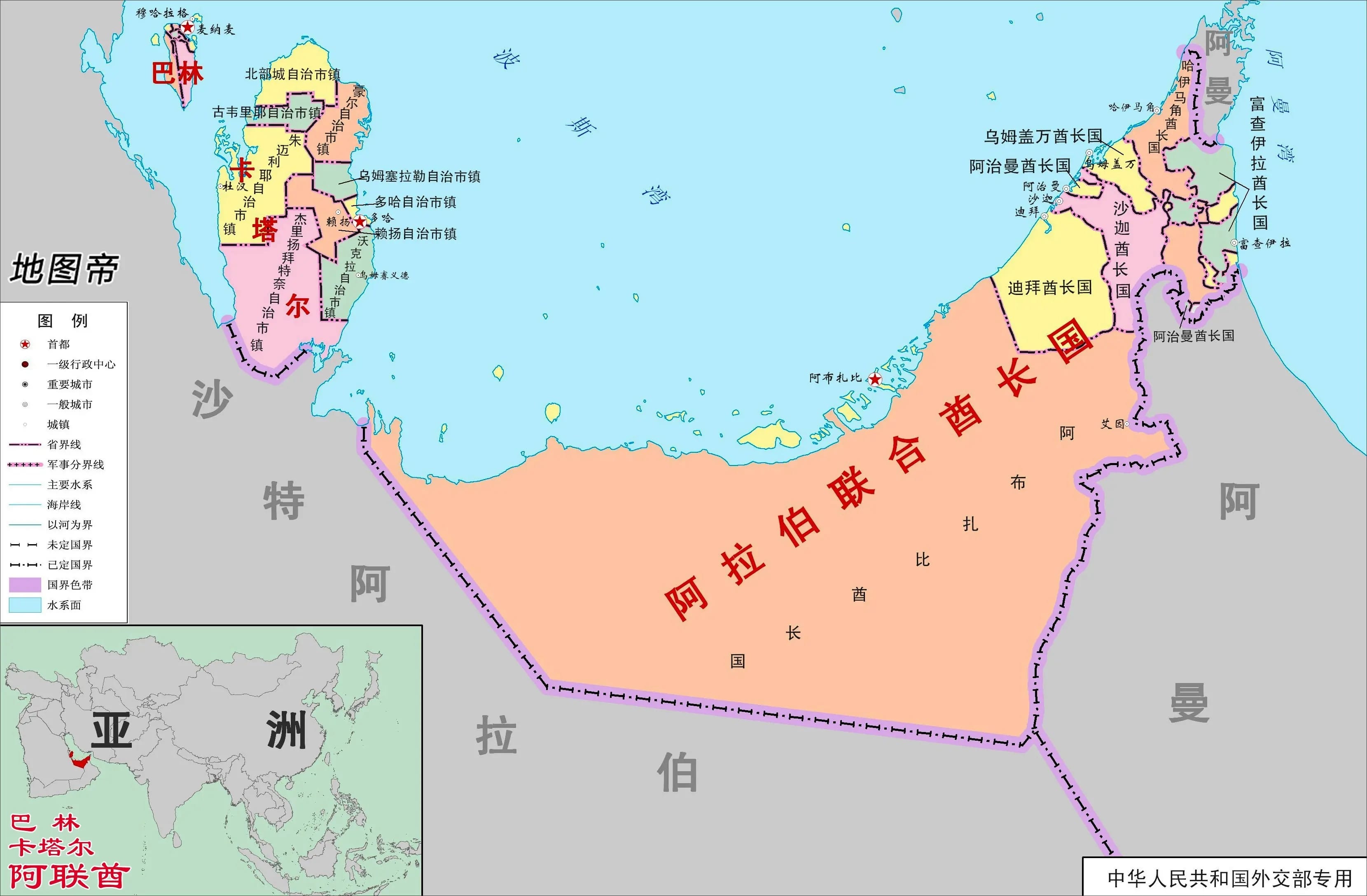 卡塔尔国家历史介绍 卡塔尔跟哪些国家相邻
